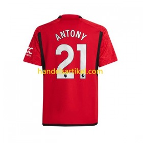 Manchester United Antony Matheus 21 Heim Trikotsatz 2023/24 Kurzarm